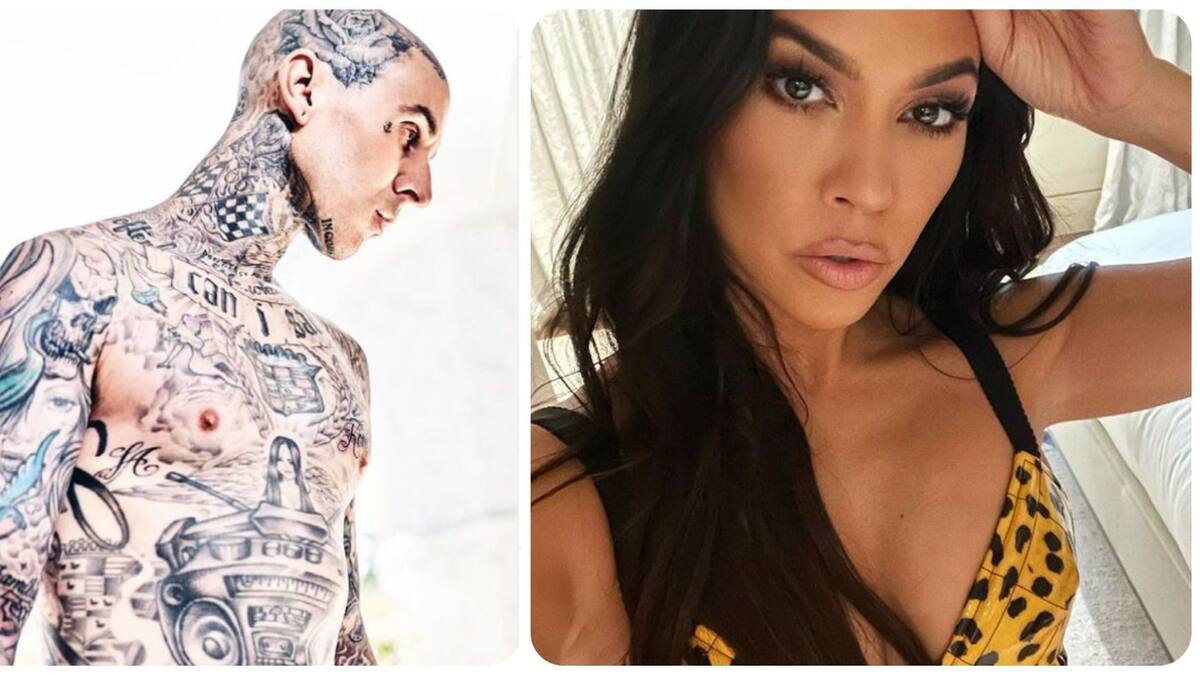 Kourtney Kardashian y Travis Barker en Italia... dejan poco a la imaginación