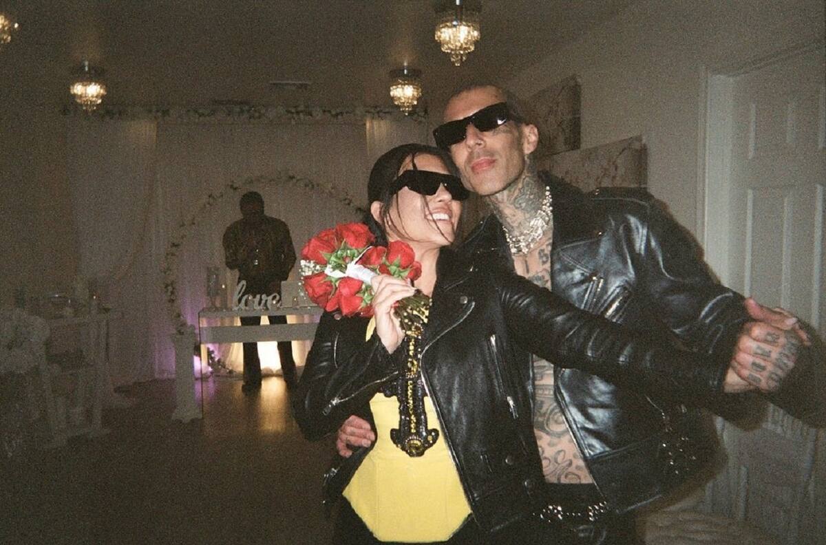 La emoción de Kris Jenner por el anuncio de compromiso de Kourtney Kardashian y Travis Barker