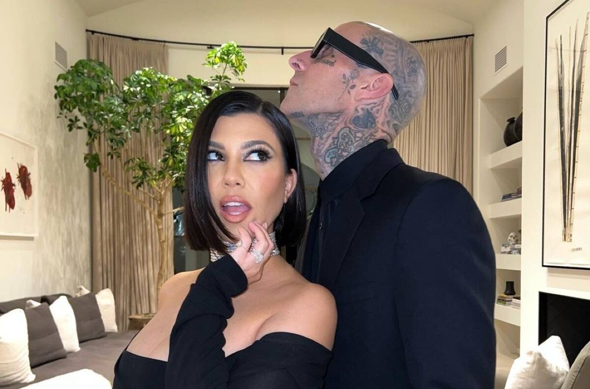 Kourtney Kardashian revela imágenes nunca antes vistas del día de su boda con Travis Barker en Italia
