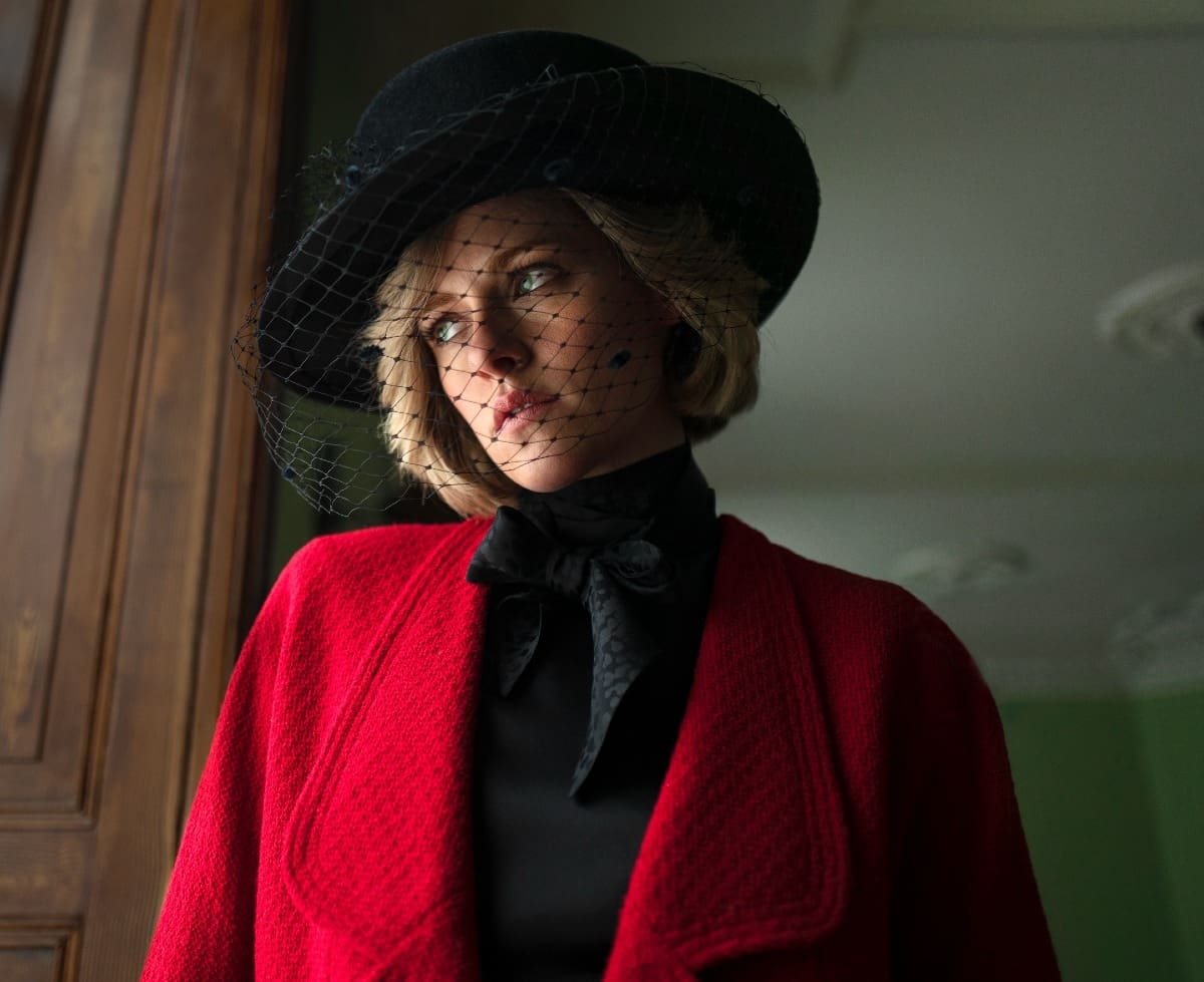 Kristen Stewart En una escena de "Spencer" - Créditos: Cortesía Diamond Films