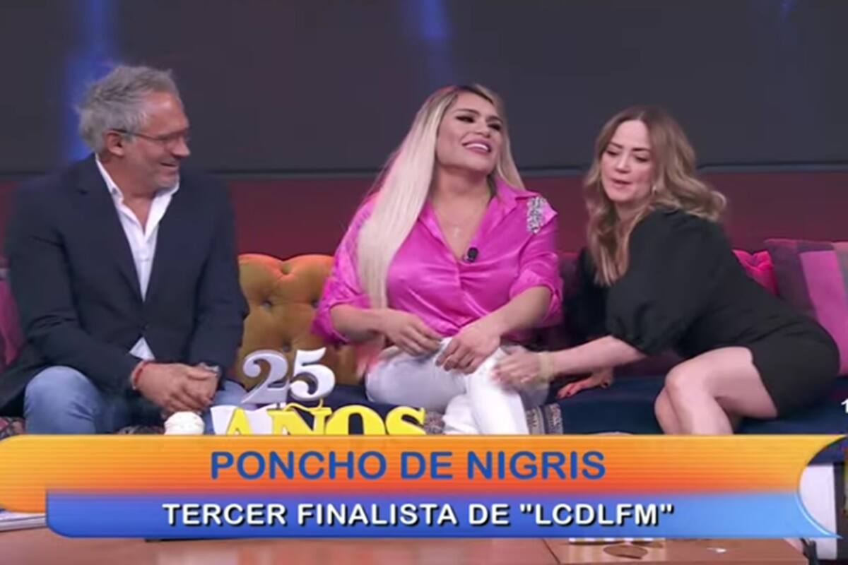 El momento fue un poco tenso.