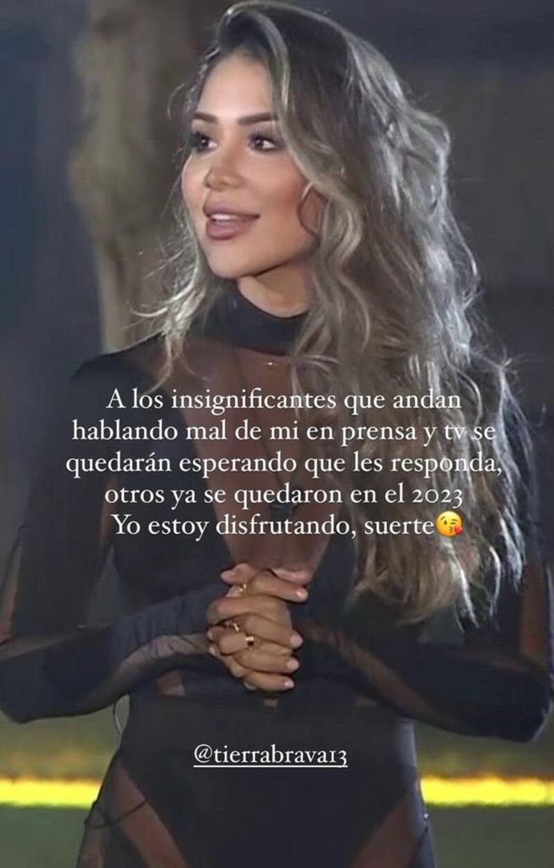 Chama publicó potente mensaje en redes sociales tras comentario de Fabio Agostini.