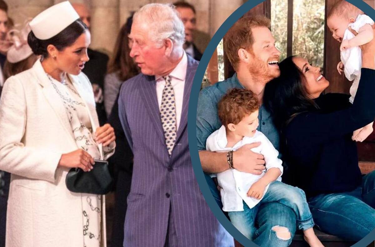 Meghan Markle no quiere que Archie y Lilibet convivan con su abuelo, el rey Carlos