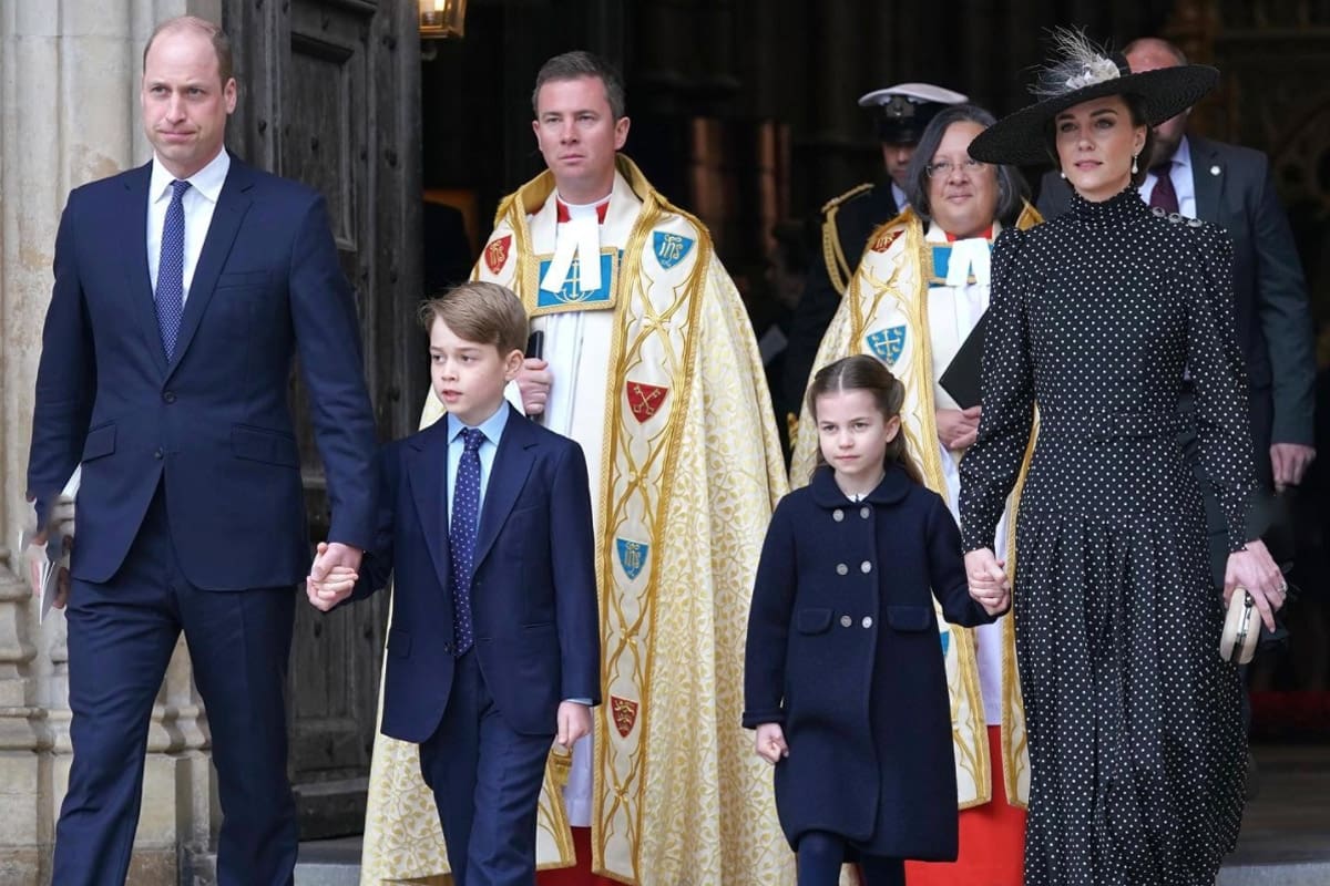 La princesa Charlotte Aunque se portó muy bien, hizo algo que muy pocos notaron. - Créditos: Instagram