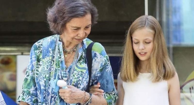 La heredera al trono es considerada la favorita de la reina Sofía.