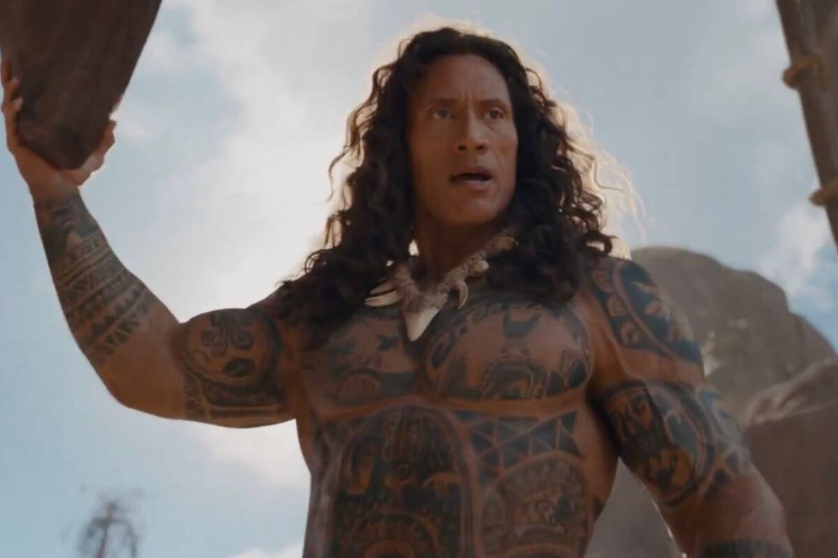 Será Maui en el live action oficial de Moana. Foto: Captura