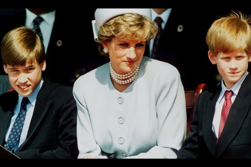 Lady Di siempre demostró adoración por sus hijos, el príncipe William y Harry - Créditos: Archivo