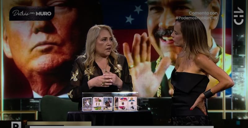 La tarotista entregó una impresionante predicción.