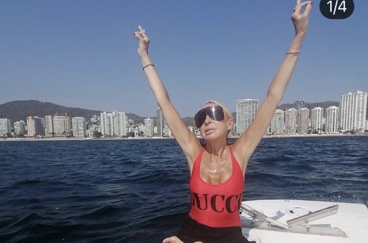 La peruana Laura Bozzo es ubicada en Acapulco comiendo tacos