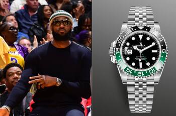 ¿Cuánto vale el lujoso reloj que LeBron James lució en victoria de los Lakers sobre Orlando Magic?