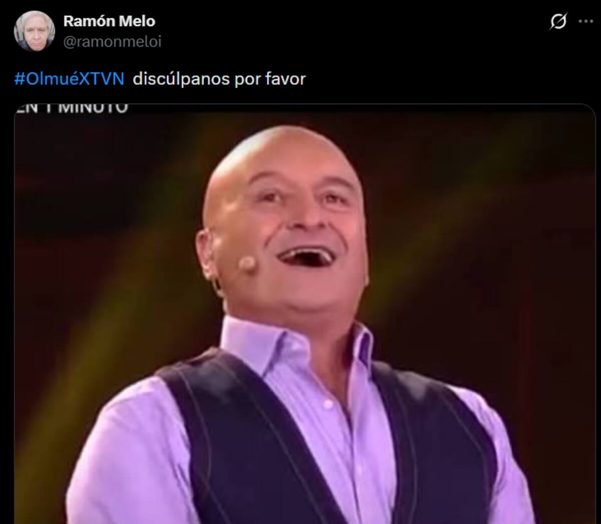 Memes y reacciones de la rutina del comediante.