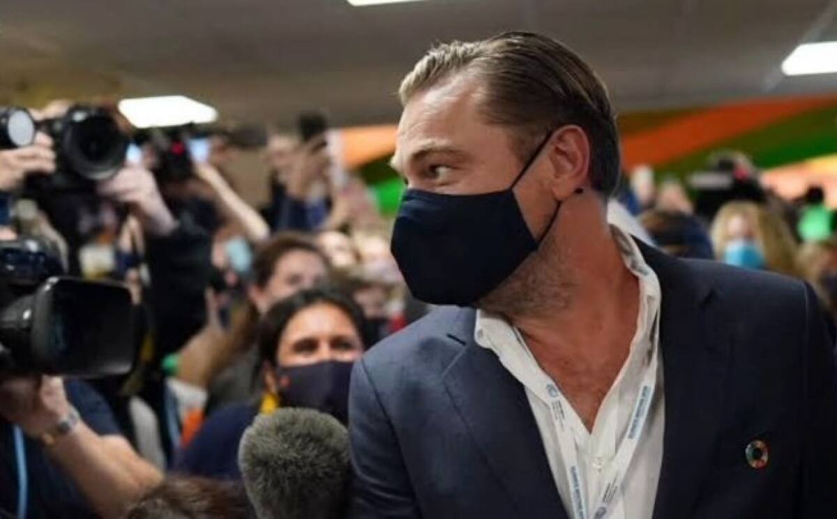 Leonardo DiCaprio Durante la cumbre de la ONU - Créditos: Instagram