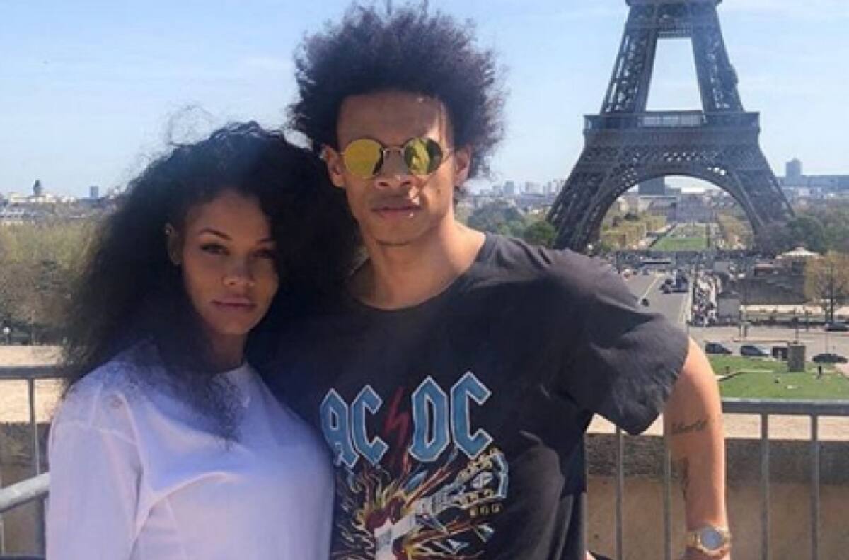 Ella es Candice Brook, la esposa de Leroy Sané que complica su futuro en Bayern Munich