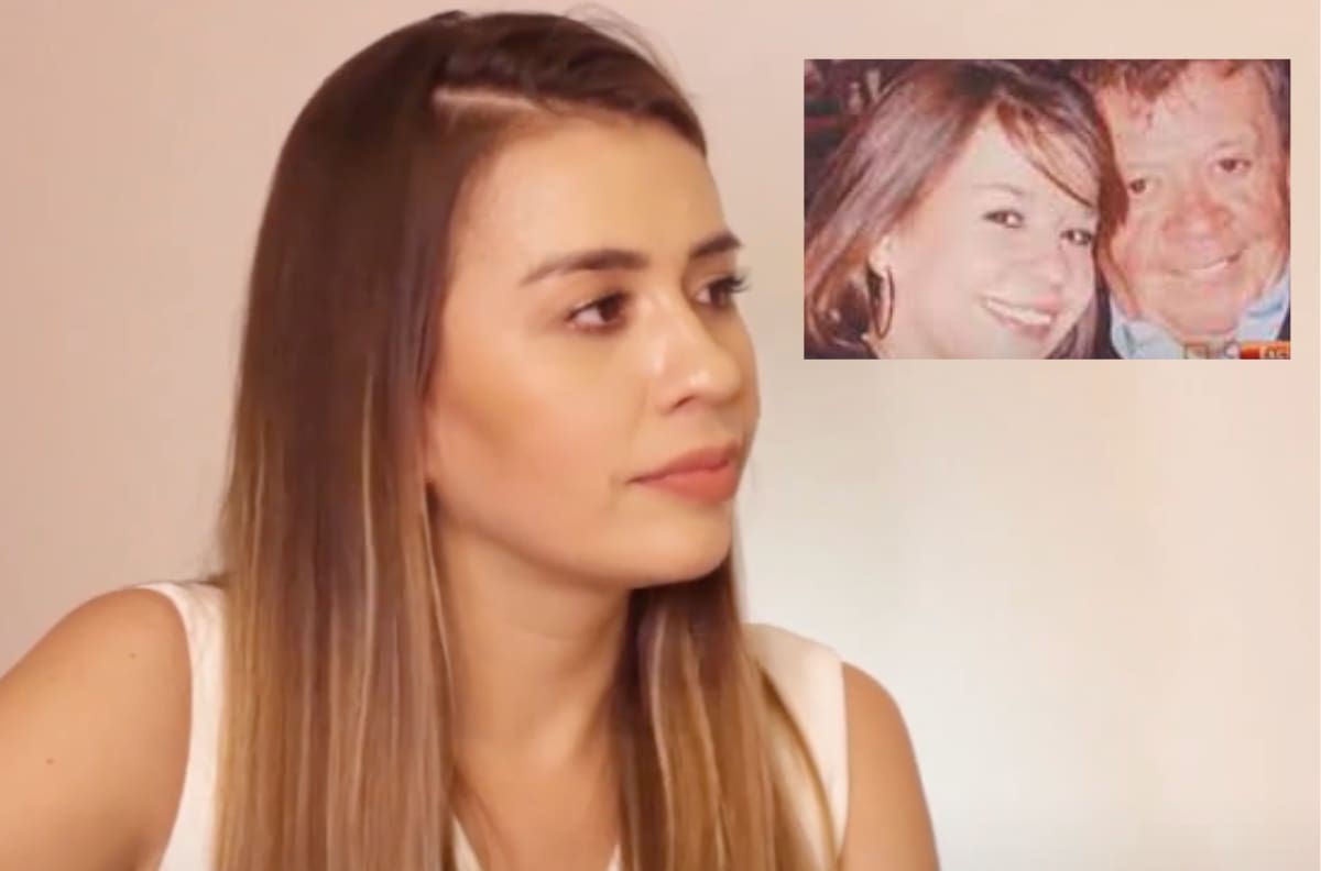Hija no reconocida de Xavier López, "Chabelo", revela por qué su papá se enojó con ella y dejó de hablarle