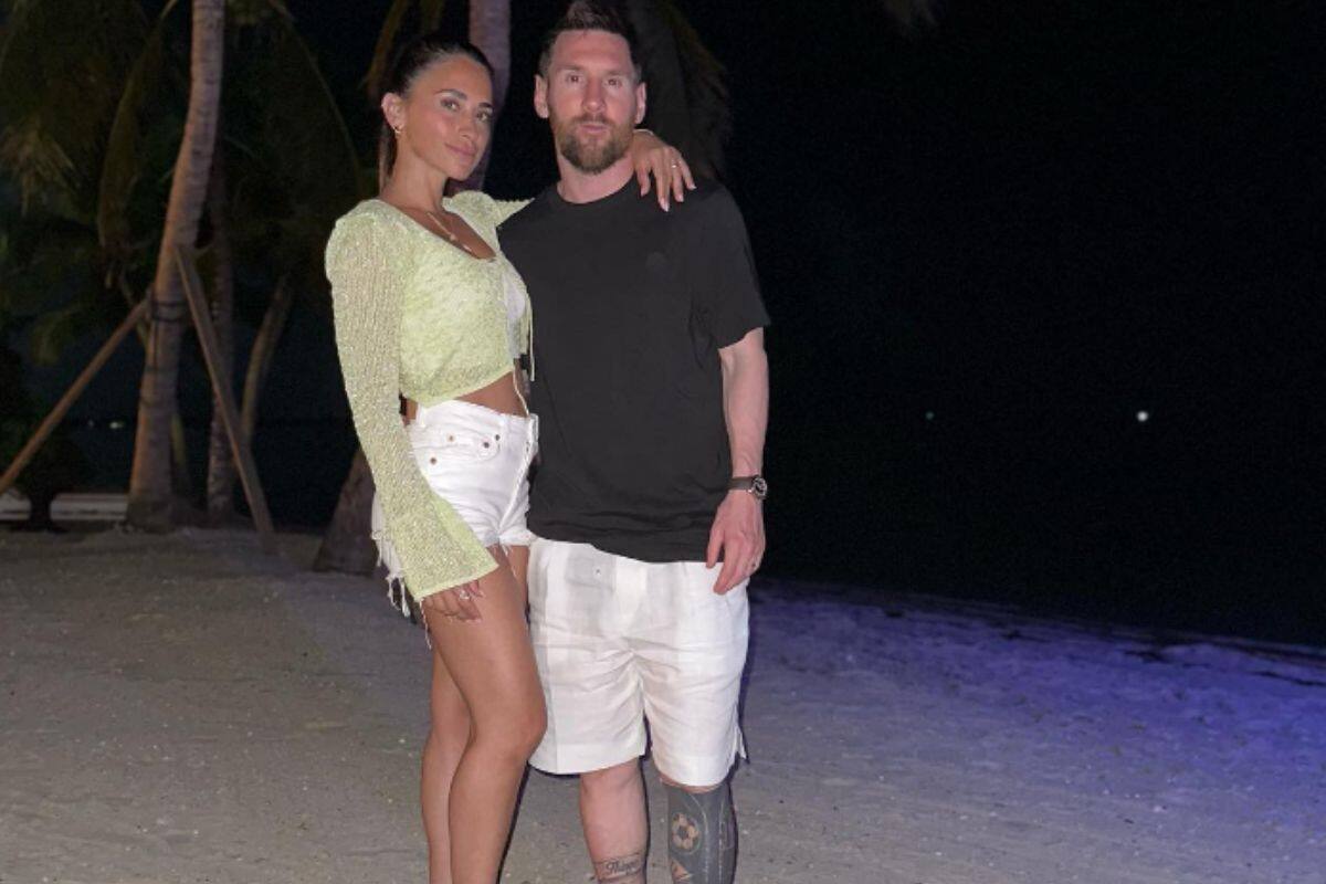 Lionel Messi disfruta de unos días de descanso en Las Bahamas. (Instagram)