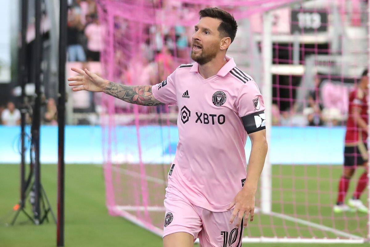 Lionel Messi lleva tres goles en dos partidos con el Inter Miami