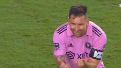 VIDEO | El nuevo festejo de Lionel Messi al estilo Marvel