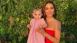 “Me haces la mamá más feliz del universo": Lisandra Silva celebra los diez meses de su hija