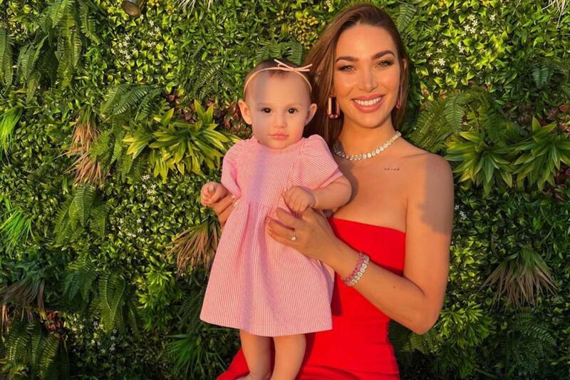 Lisandra Silva Anunció que su retoña cumplió 10 meses de vida y le dedicó tiernas palabras. - Créditos: Instagram