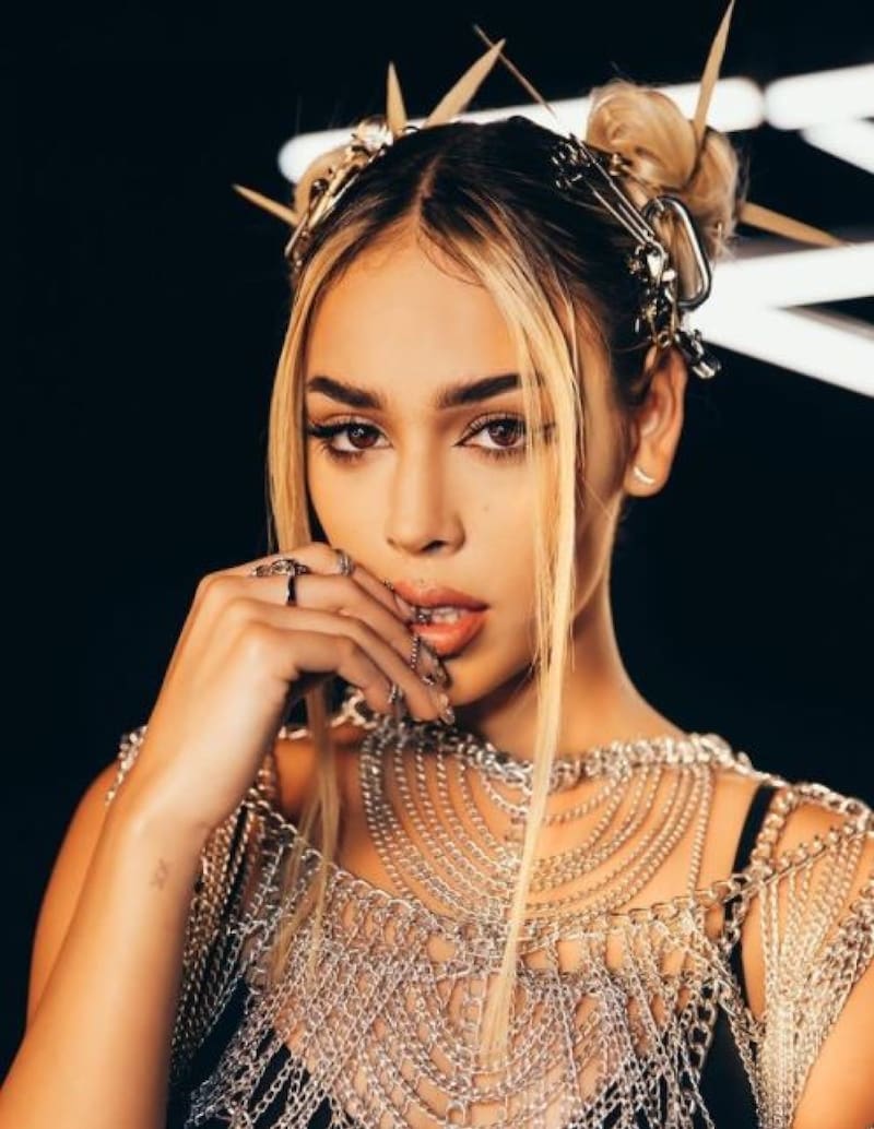 Llaman copiona a Danna Paola por su nuevo tema "Kaprichosa" - Créditos: Instagram @dannapaola