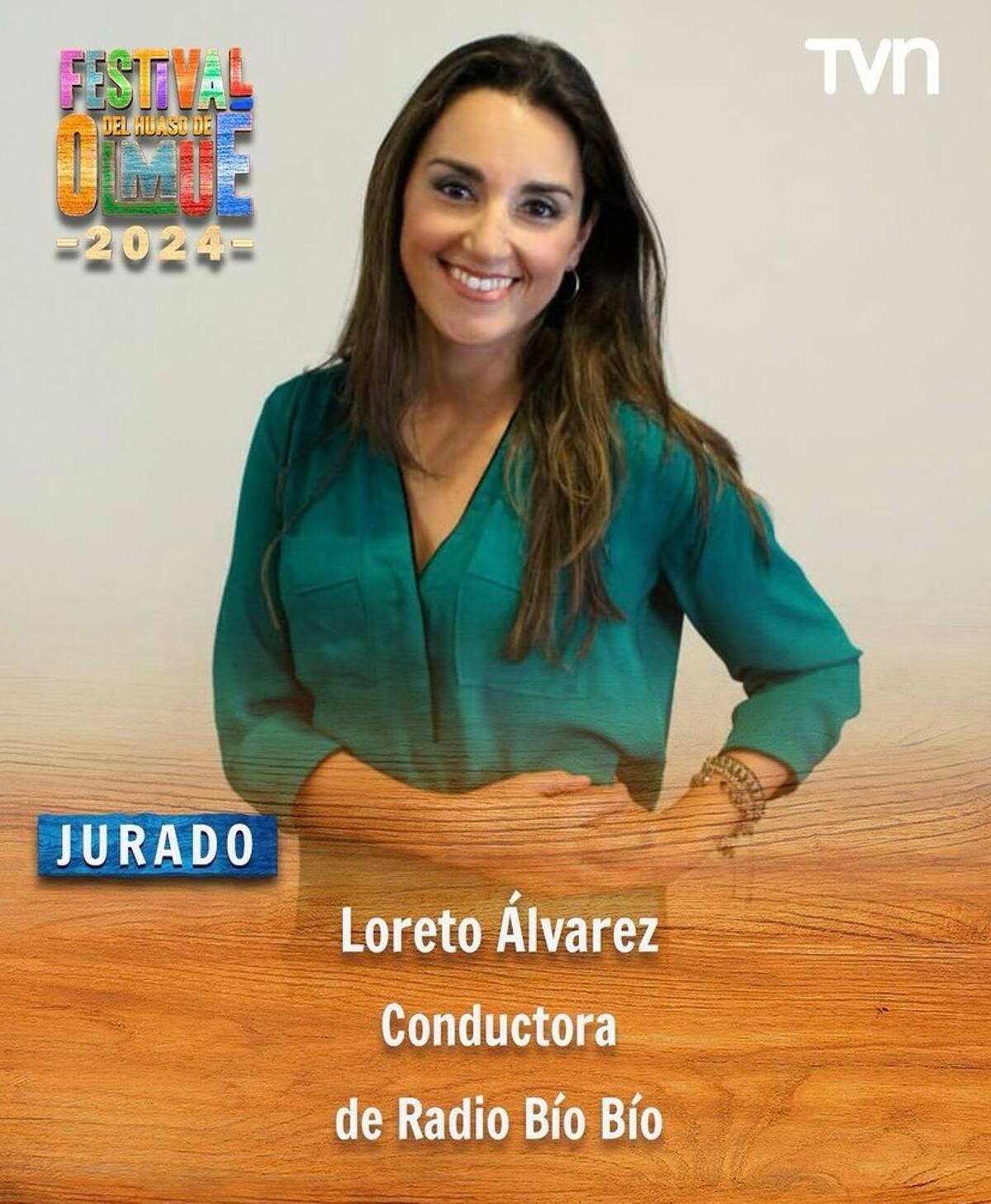 Loreto Álvarez es una de las integrantes del jurado del Festival del Huaso de Olmué 2024.