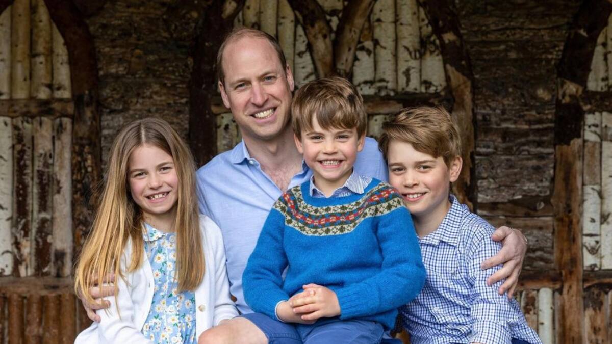 Los títulos reales que tendrán George, Charlotte y Louis cuando el príncipe William sea rey