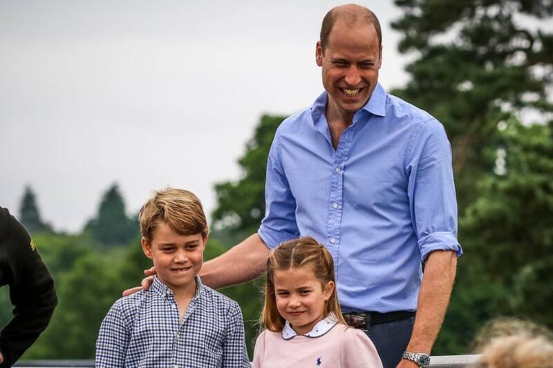 Los príncipes George, Charlotte y Louis se preparan para brillar en la coronación del rey Carlos   - Créditos: Archivo