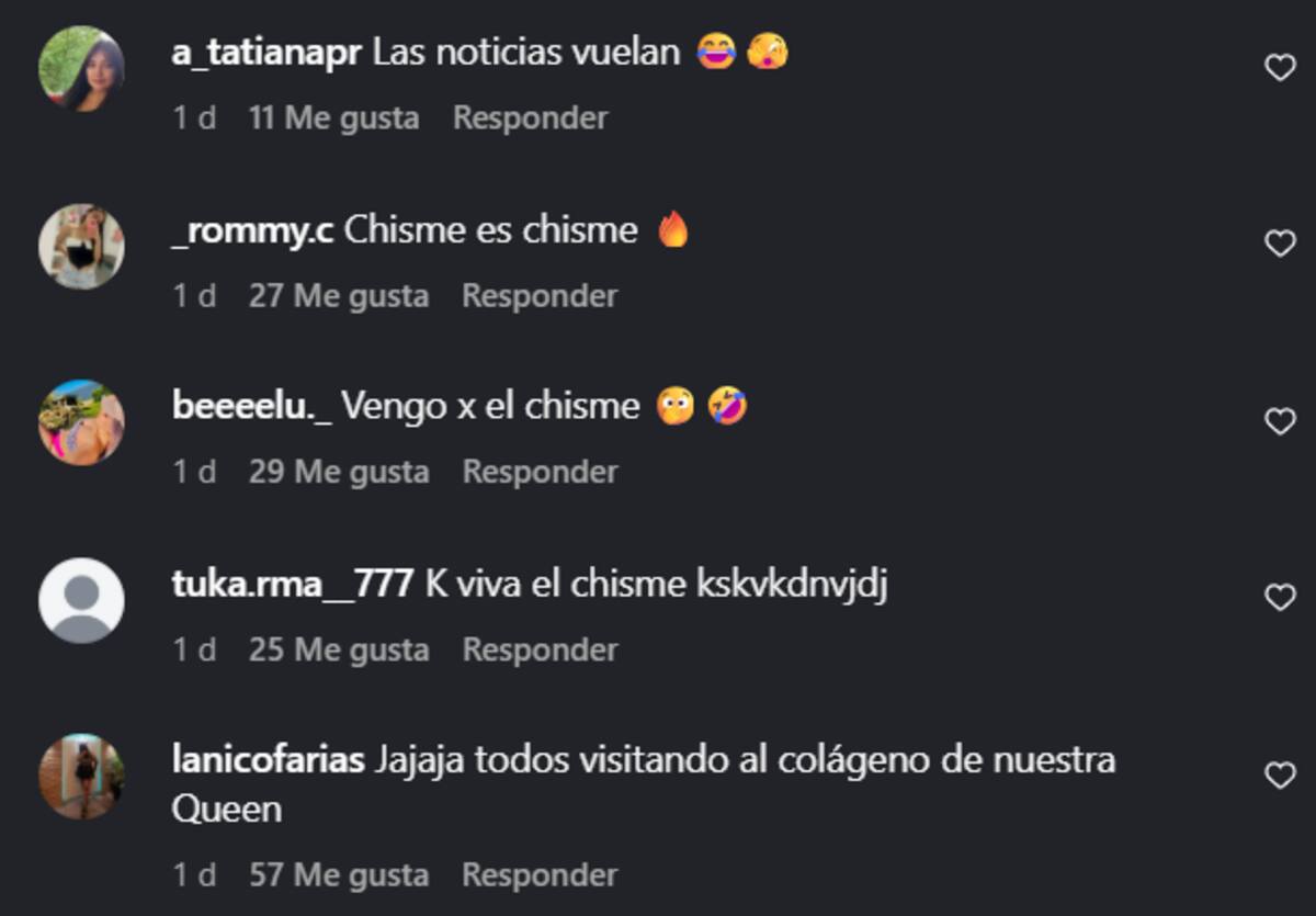 Los comentarios que más le han llegado al joven.