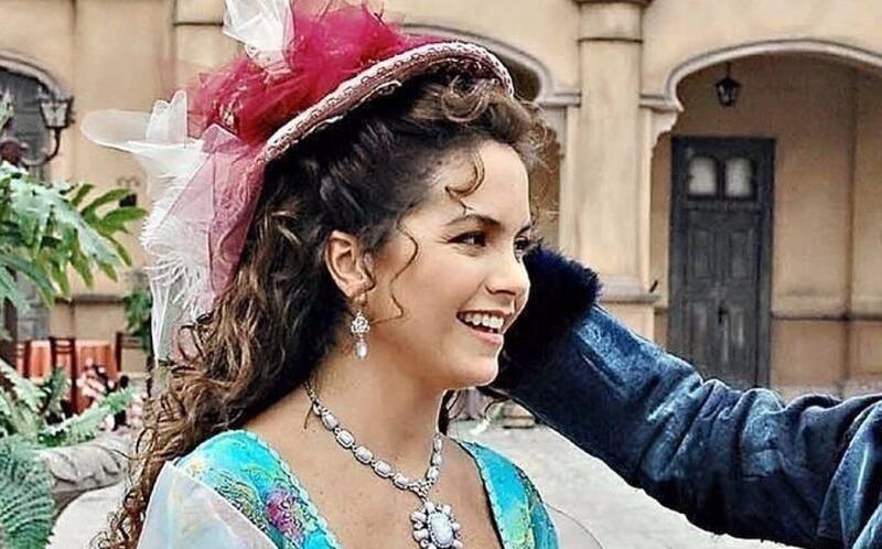 Lucero Lucero interpretando a Hipólita en la telenovela "Alborada" - Créditos: Instagram