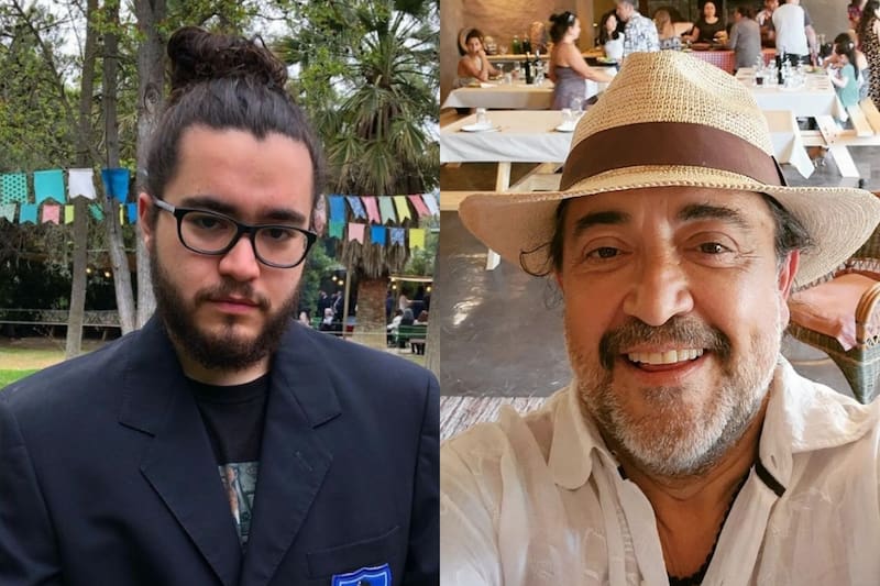 Luciano Caprile y Leo Caprile El hijo mayor del animador tiene 24 años - Créditos: Instagram