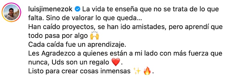 El deportista se llenó de críticas por su paso en Mundos Opuestos.