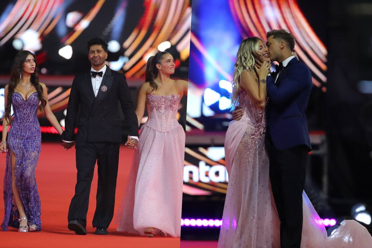 Ambos se habrían topado previo al entrar a la alfombra roja. Foto: Agencia Aton