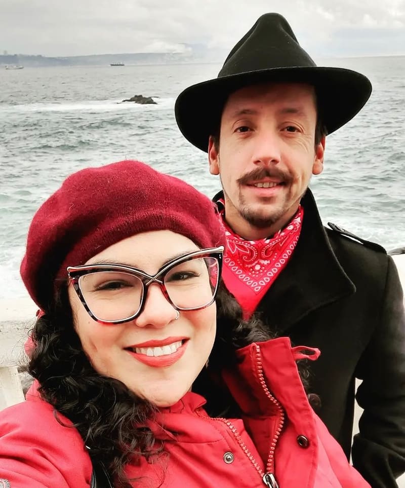 Luis Luter y Monse Jerez son pareja hace 15 años.