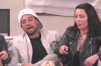 Luis Mateucci y Daniela Aránguiz se enfrascaron en una fuerte discusión en Tierra Brava