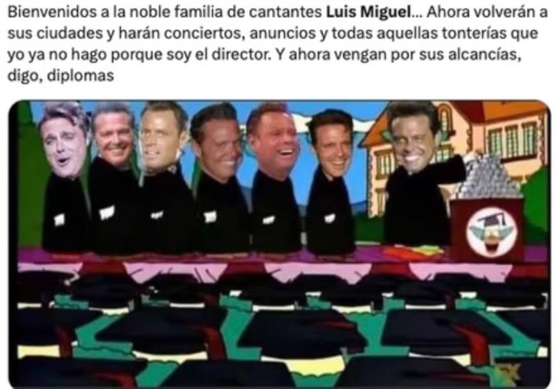 El cantante desata los memes