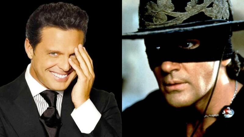 Luis Miguel Pudo ser El Zorro y quitarle el mítico personaje a Antonio Banderas - Créditos: Especial