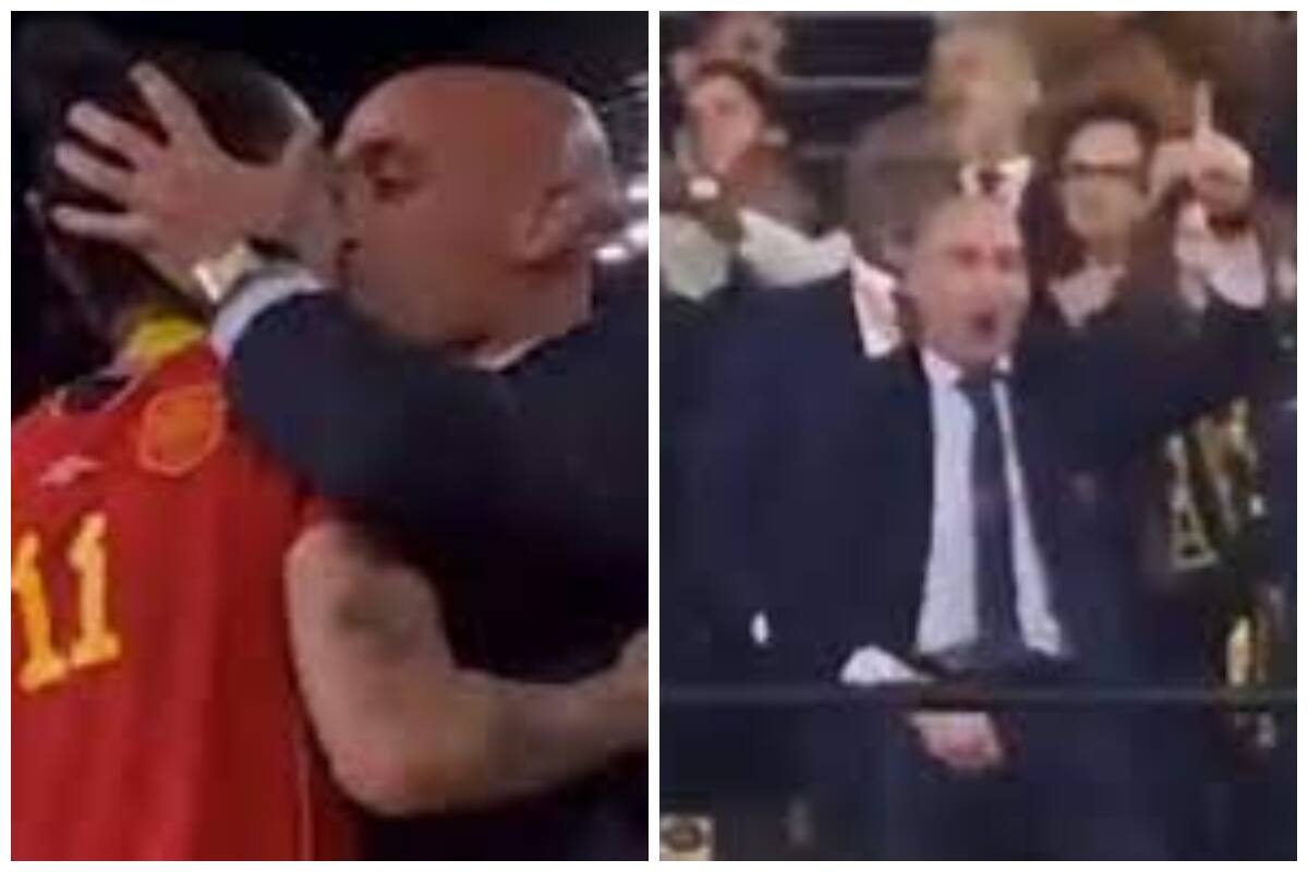 El polémico beso con Jenni Hermoso y el gesto obsceno de Luis Rubiales en la final del Mundial Femenino 2026.