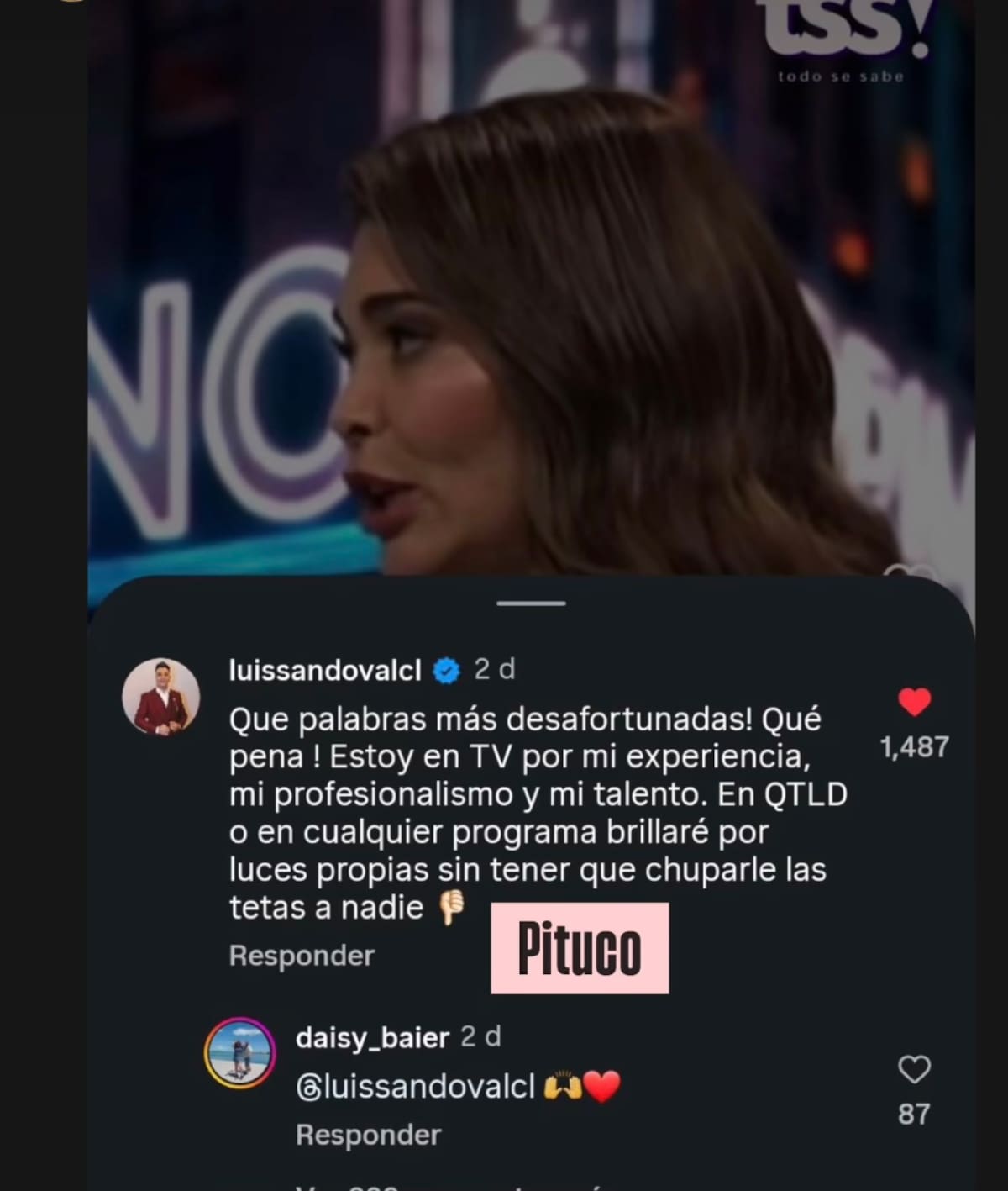 El periodista se lanzó sin filtro contra Antonella Ríos.