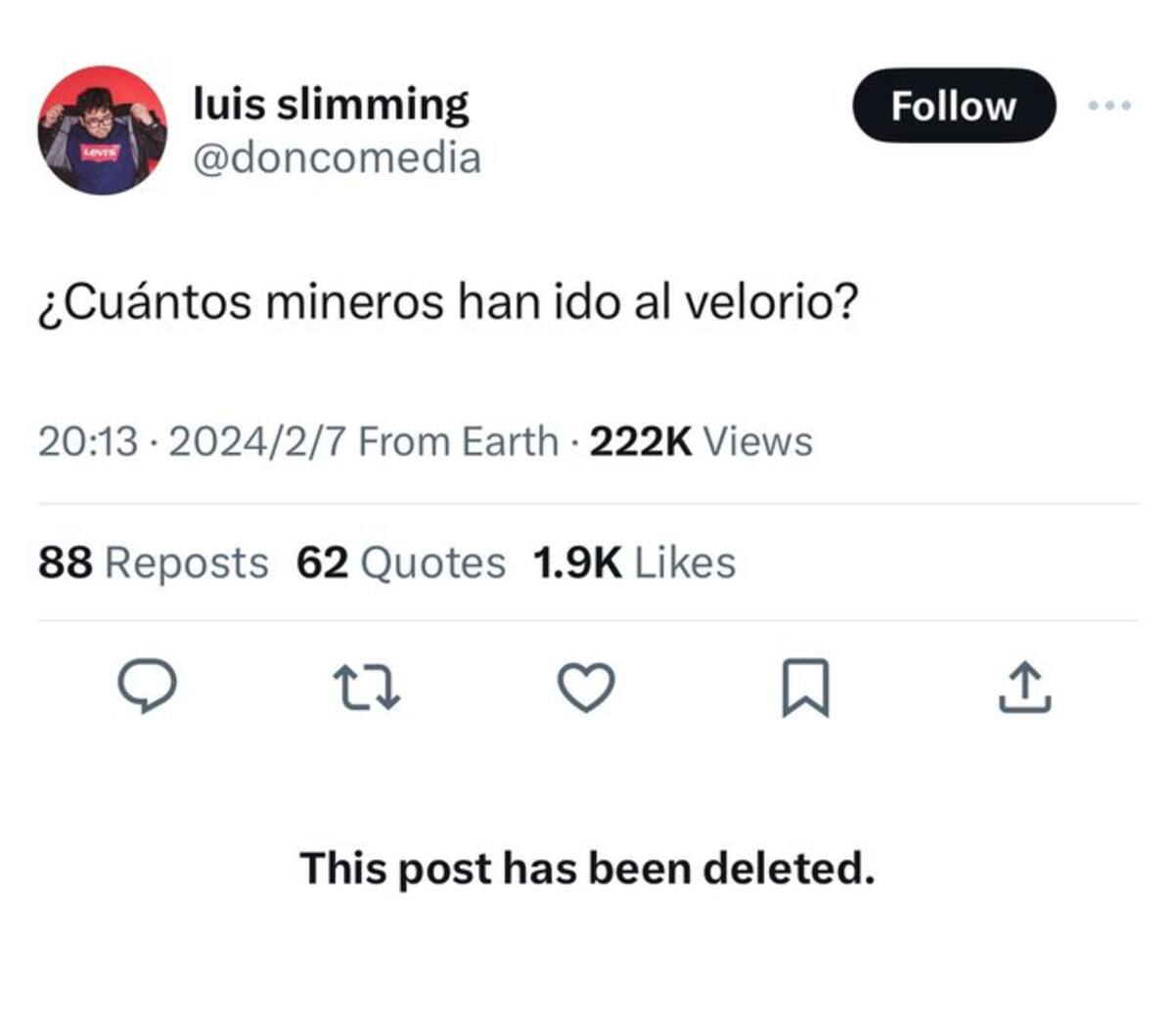El tuit que hizo a Luis Slimming abandonar la red social X.