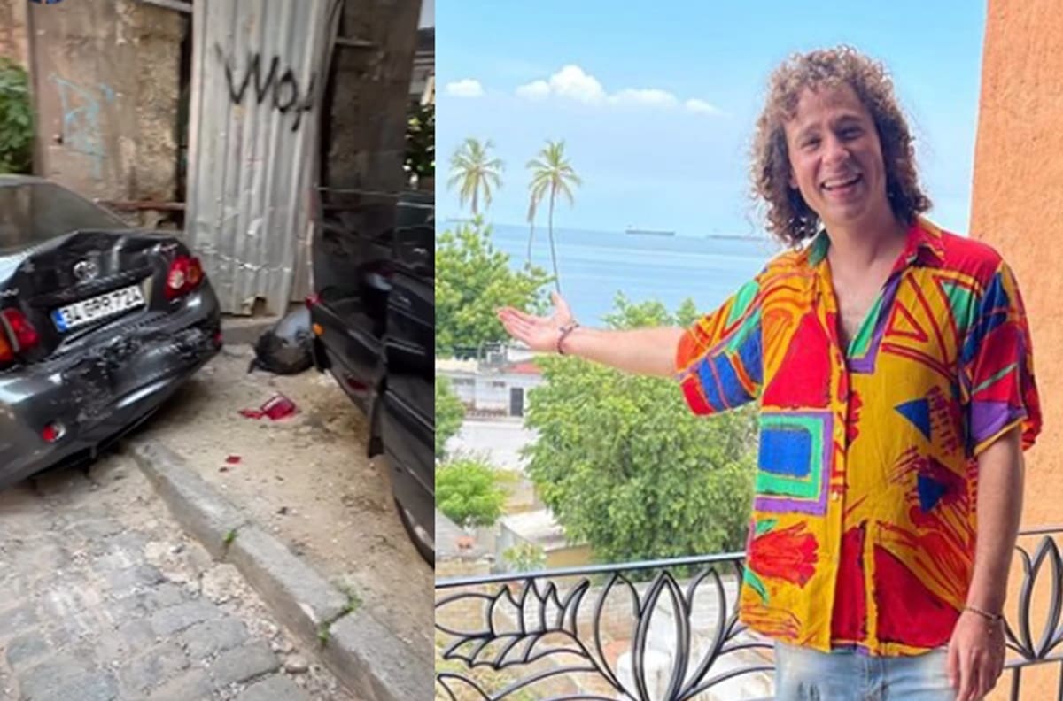 “Pudimos haber muerto”: Luisito Comunica sufre aparatoso accidente automovilístico