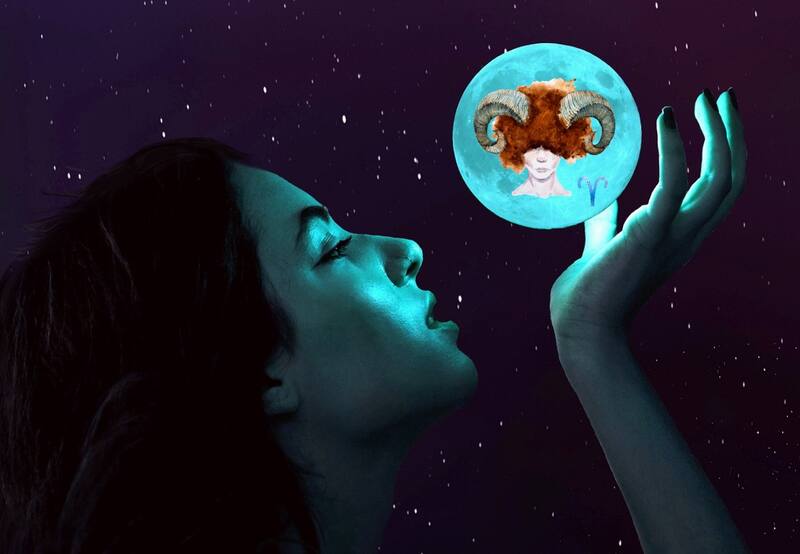 La luna llena en Aries se trata principalmente de una cuestión de perspectiva. | Foto: Referencial - Composición de Sixto Piedrabuena