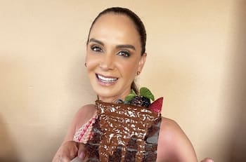 Lupita Jones sí llegó a la boda de Kristal Silva y así lució de hermosa