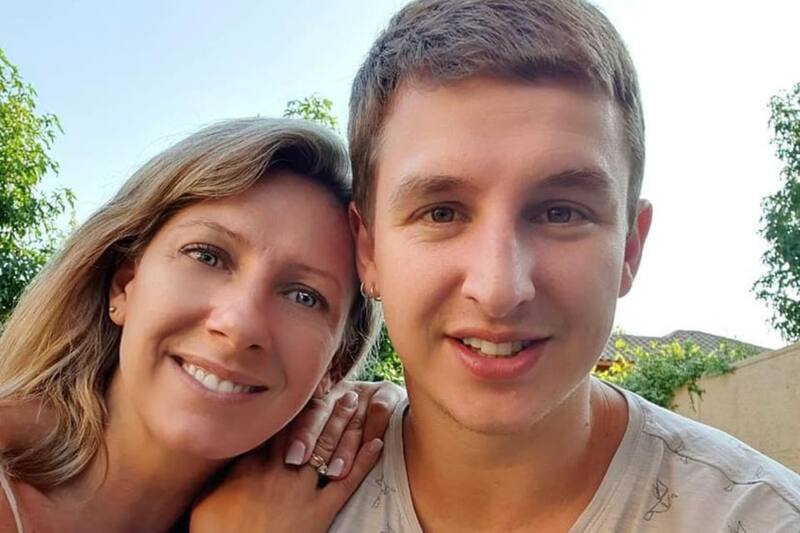 Macarena Tondreau y Gianpiero Sampieri La comunicadora reveló múltiples registros de la boda de su hijo mayor. - Créditos: Instagram