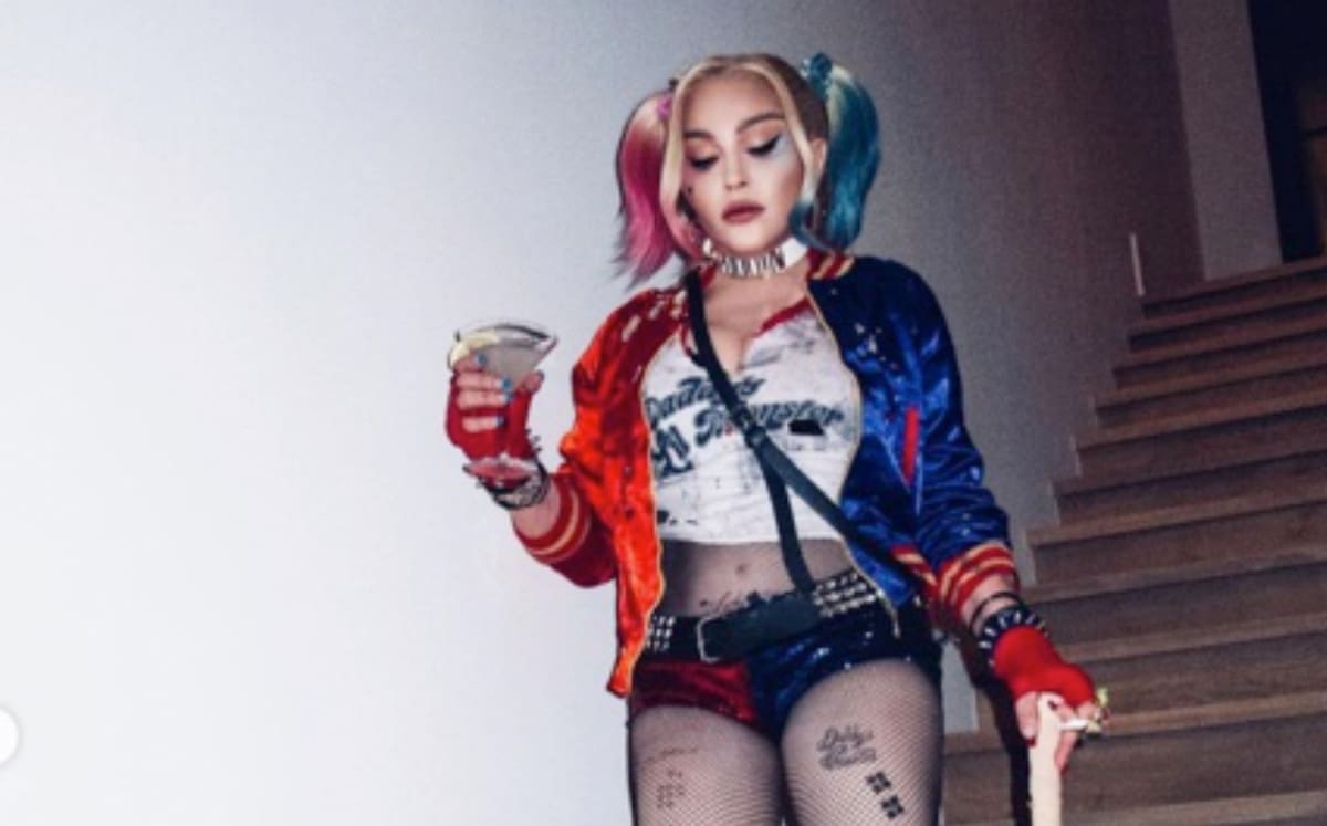 Madonna Espectacular y divirtiéndose en Halloween - Créditos: Instagram: Madonna