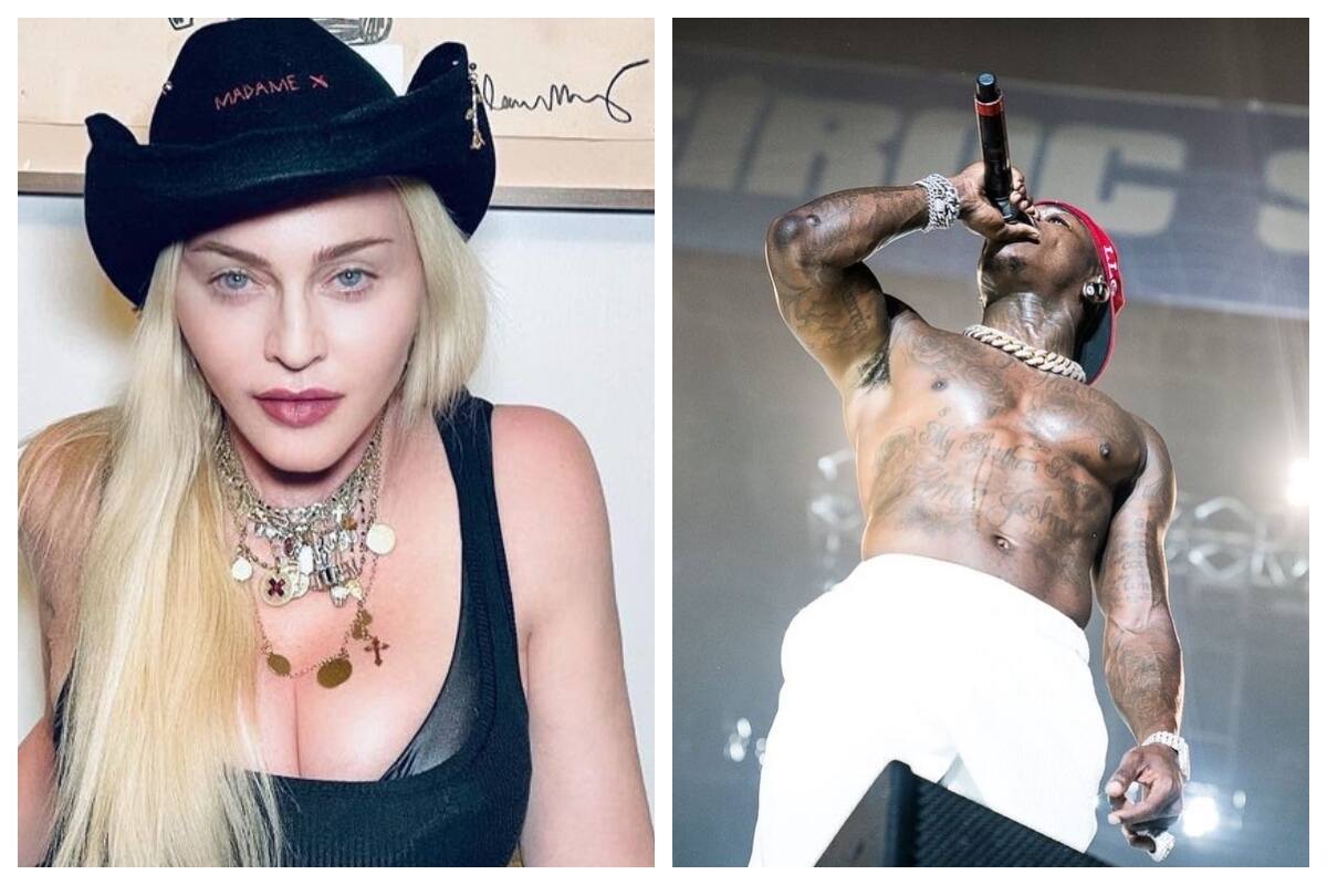Madonna vs DaBaby - Créditos: Instagram