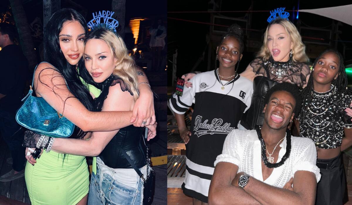 La cantante celebra el Año Nuevo tras grave enfermedad.