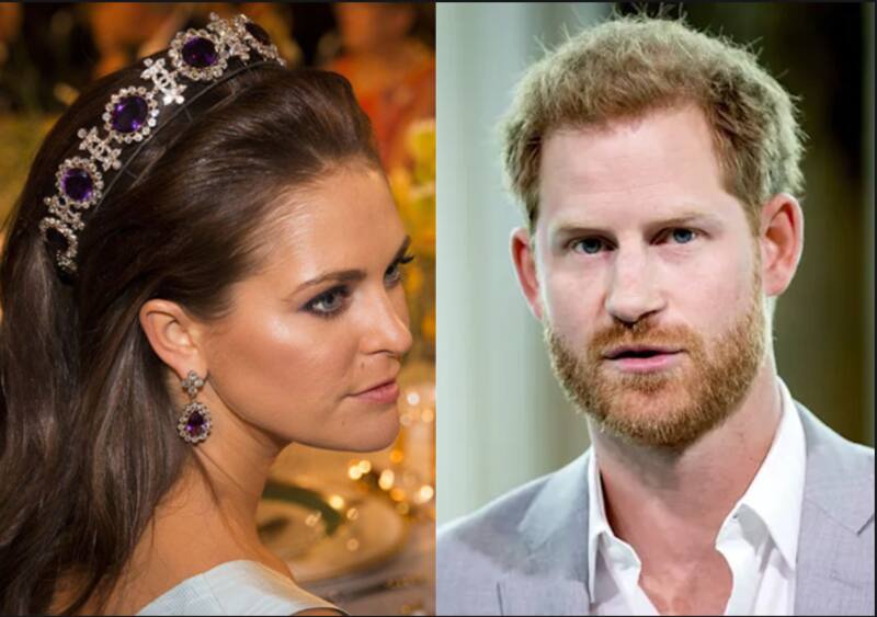 Magdalena de Suecia y el príncipe Harry Magdalena de Suecia y el príncipe Harry - Créditos: Captura de Pantalla