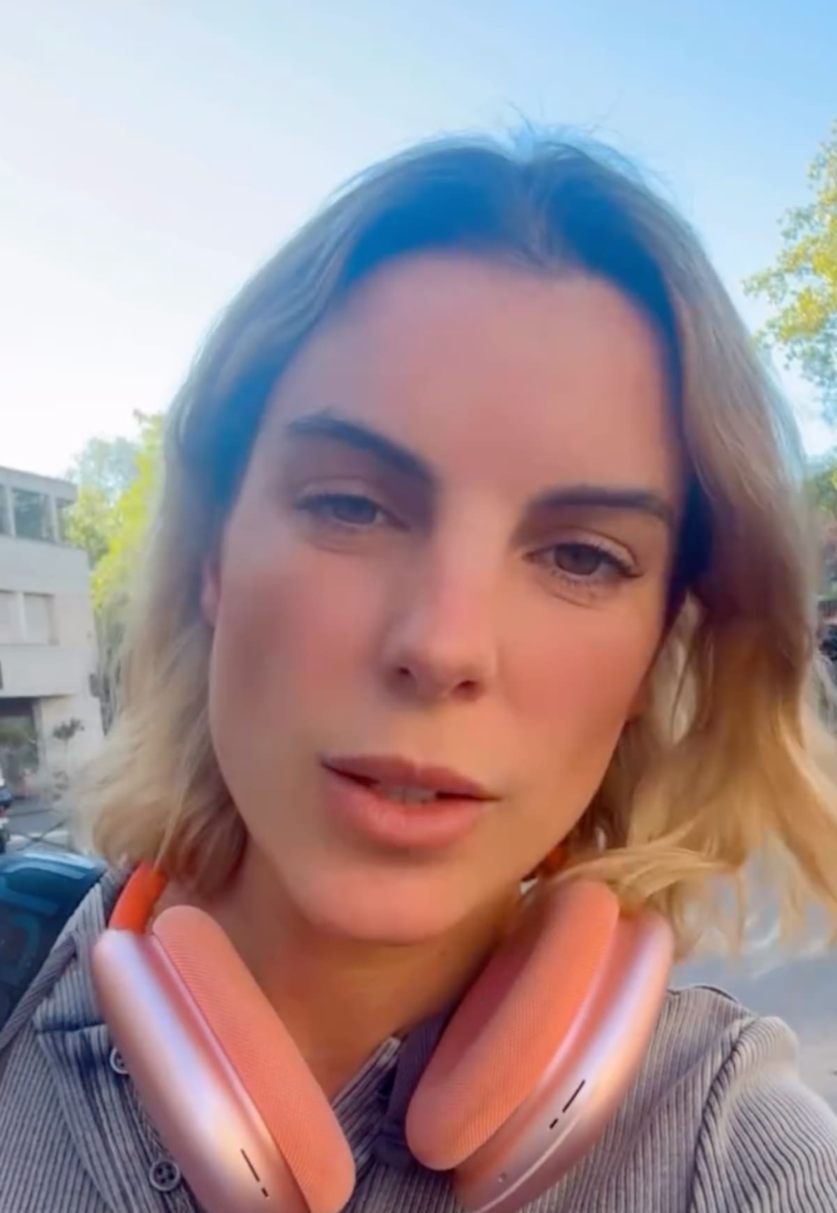 La exparlamentaria se descargó en redes sociales.