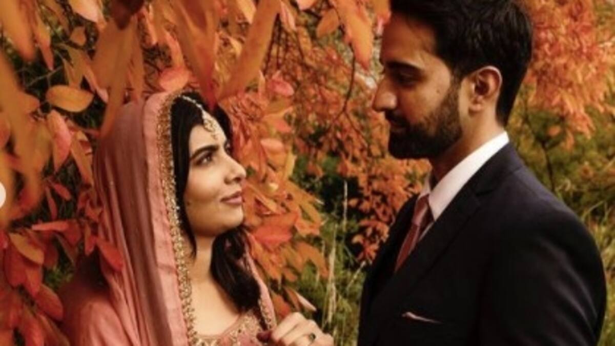 Malala Yousafzai comparte las hermosas fotos de su boda con un empresario en Inglaterra