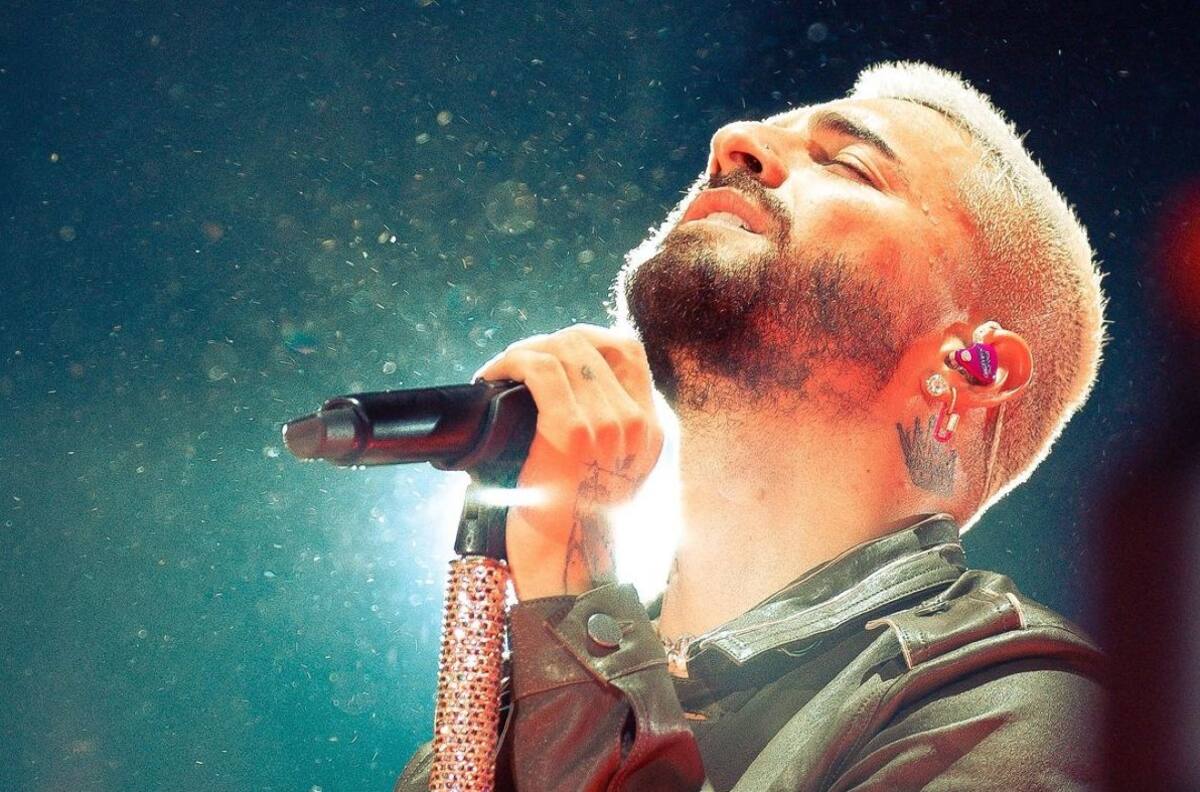 Maluma arma fiesta en su primer concierto en CDMX: "me siento mexicano de corazón"